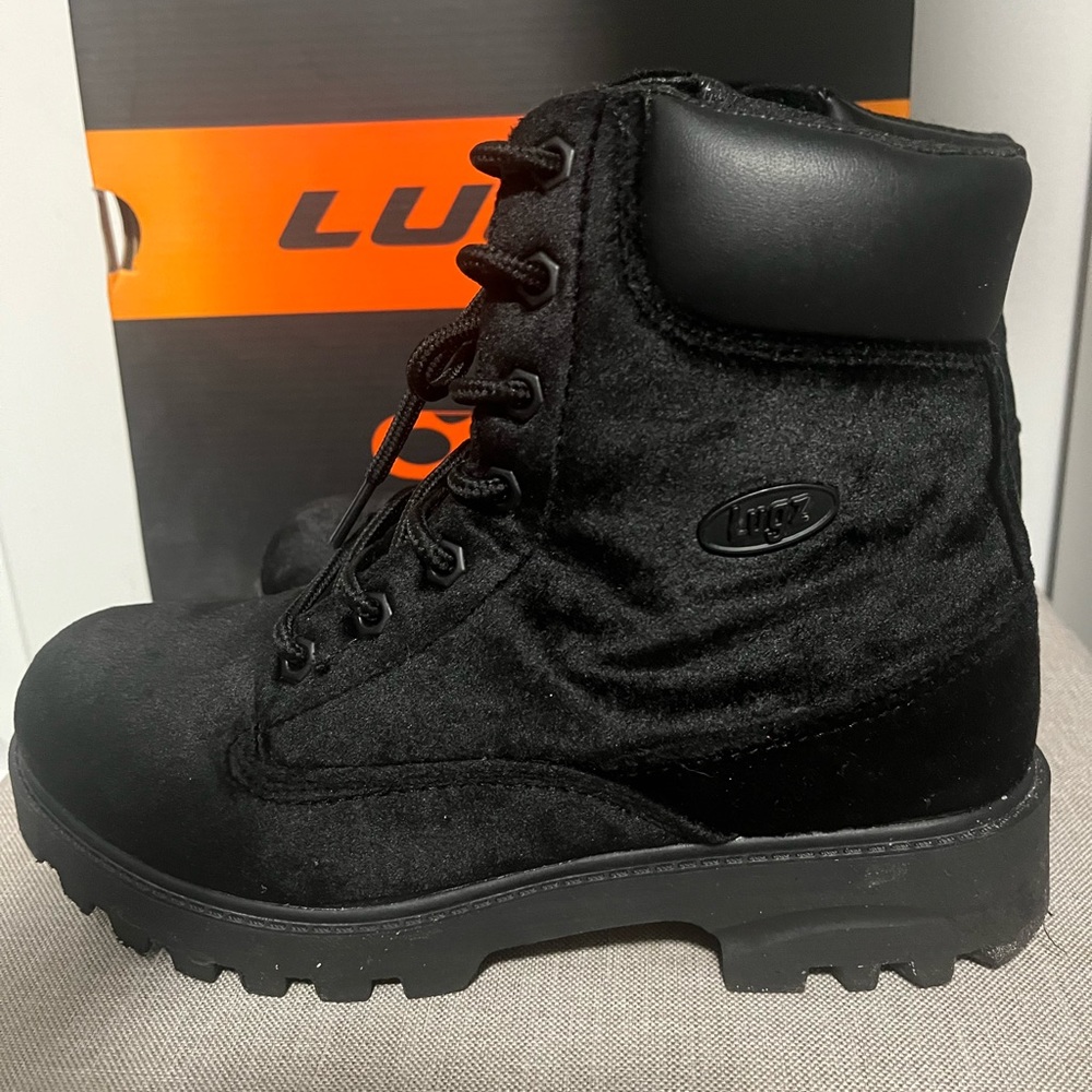 Lugz Empire Hi Velvet Bootie - Picture 5 of 7